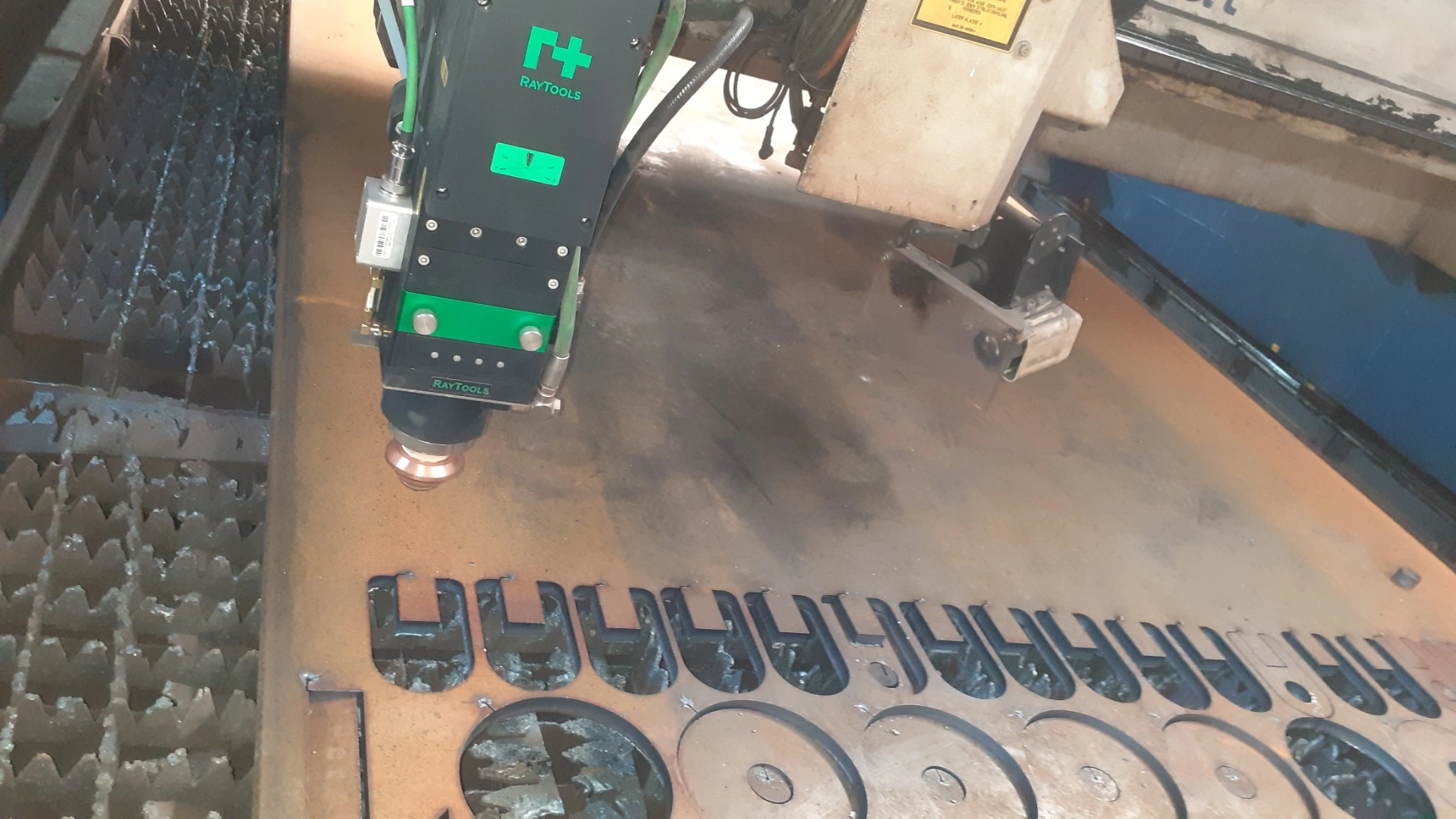 Astakida laser retrofit project